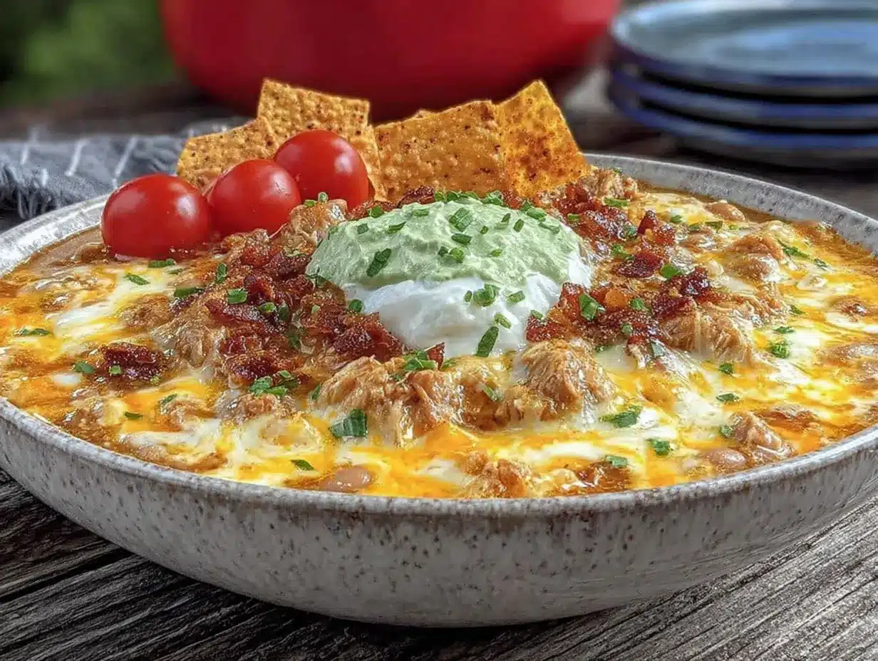 creamy slow cooker white chicken chili preparation steps