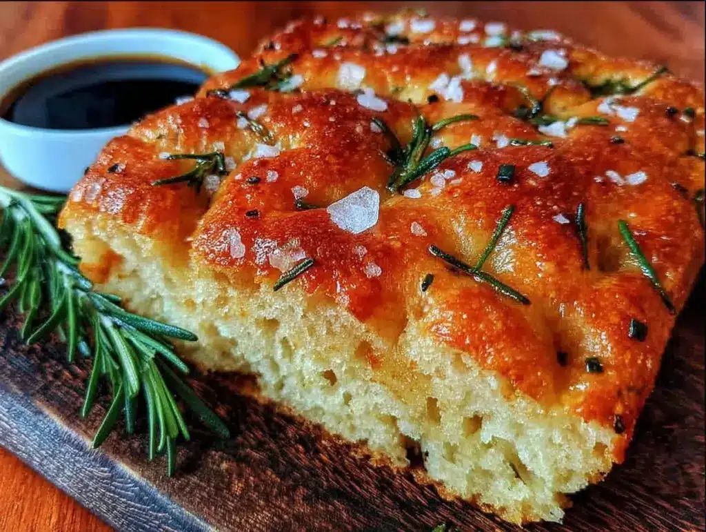 crispy sourdough focaccia - featured image
