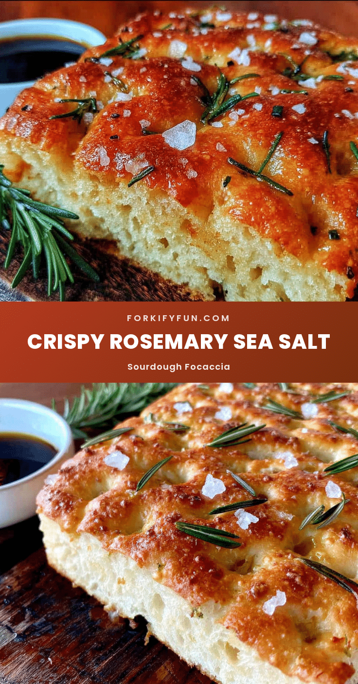 crispy sourdough focaccia recipe