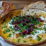 crockpot potato soup with bacon - featured image