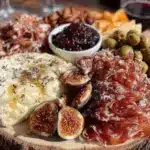 easy 2-person charcuterie board - featured image