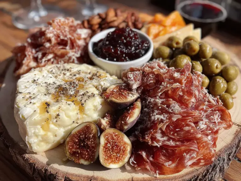 easy 2-person charcuterie board - featured image