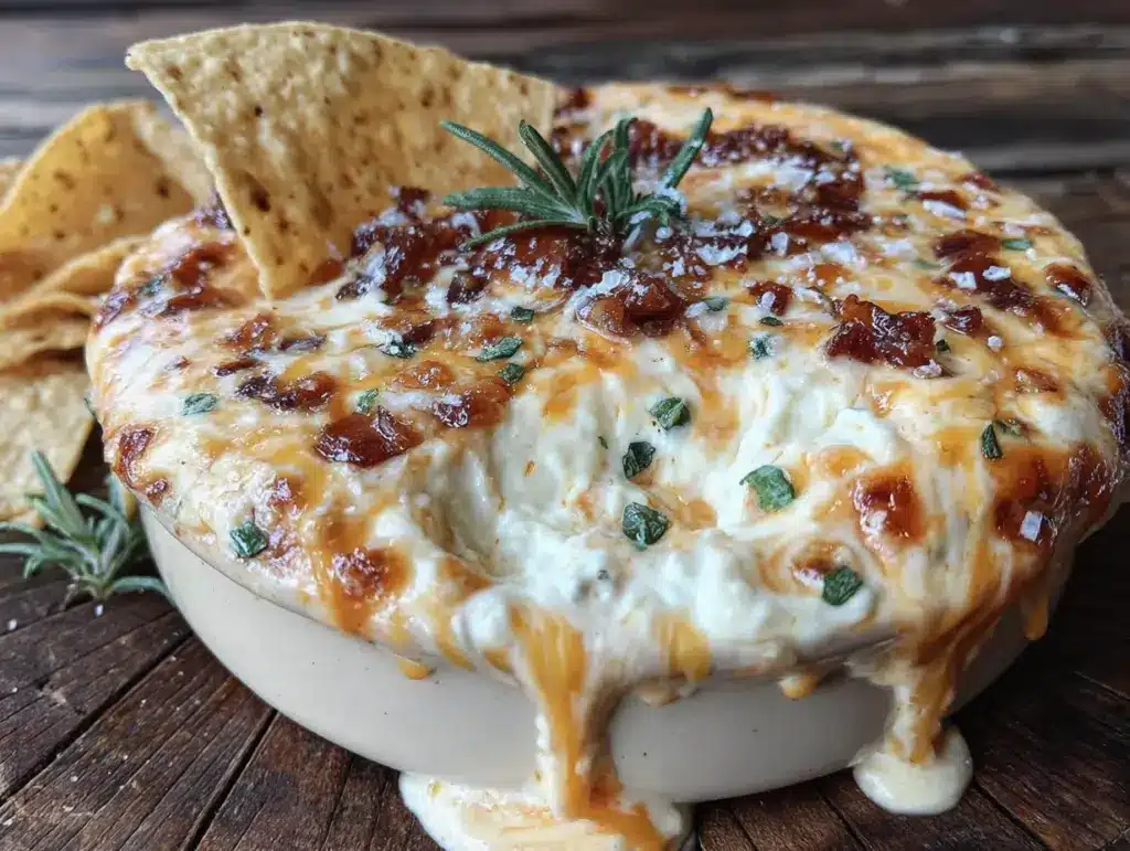easy 5-ingredient queso dip for football Sundays - featured image
