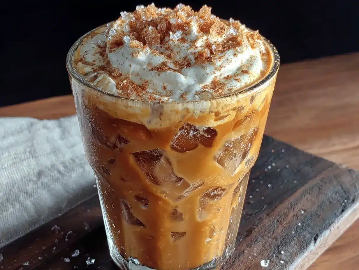 Easy Copycat Starbucks Pumpkin Cream Cold Foam preparation steps
