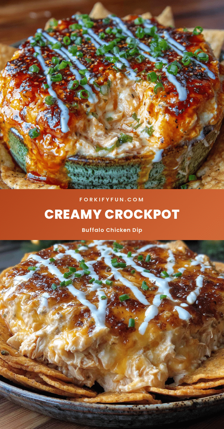 easy crockpot buffalo chicken dip with cream cheese recipe