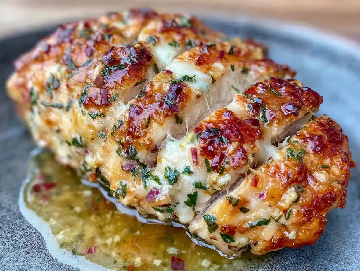 easy garlic parmesan chicken breast preparation steps