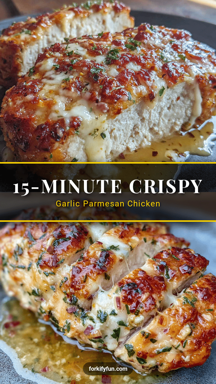 easy garlic parmesan chicken breast recipe