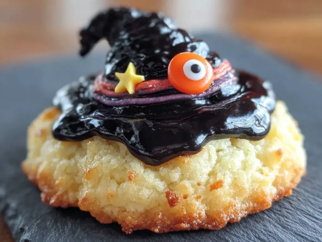 Easy Melting Witch Halloween Sugar Cookies - featured image