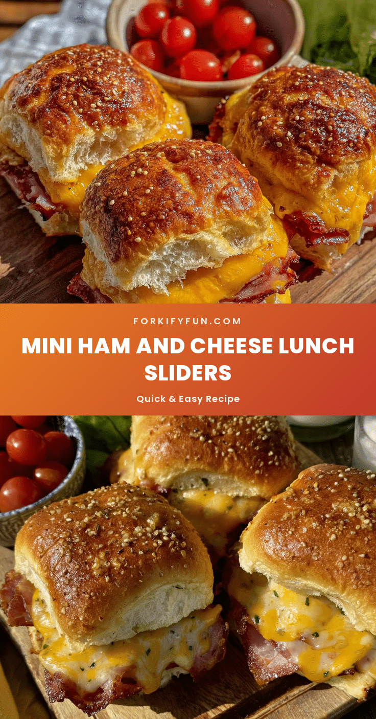 easy mini ham and cheese sliders recipe