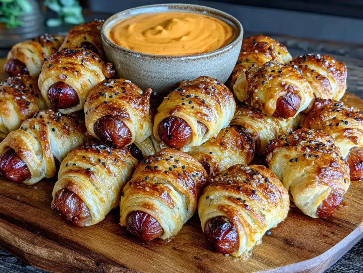 easy mummy hot dog bites preparation steps