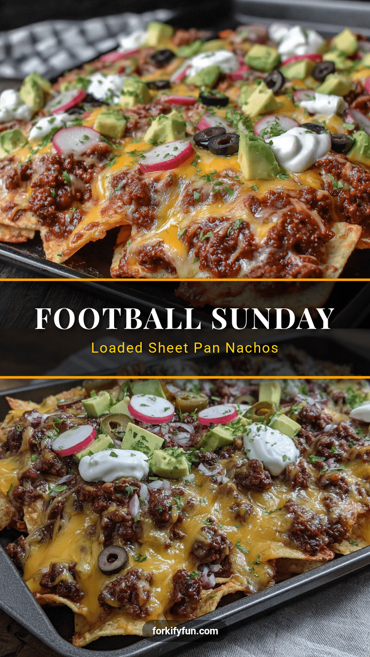 easy sheet pan nachos with ground beef recipe