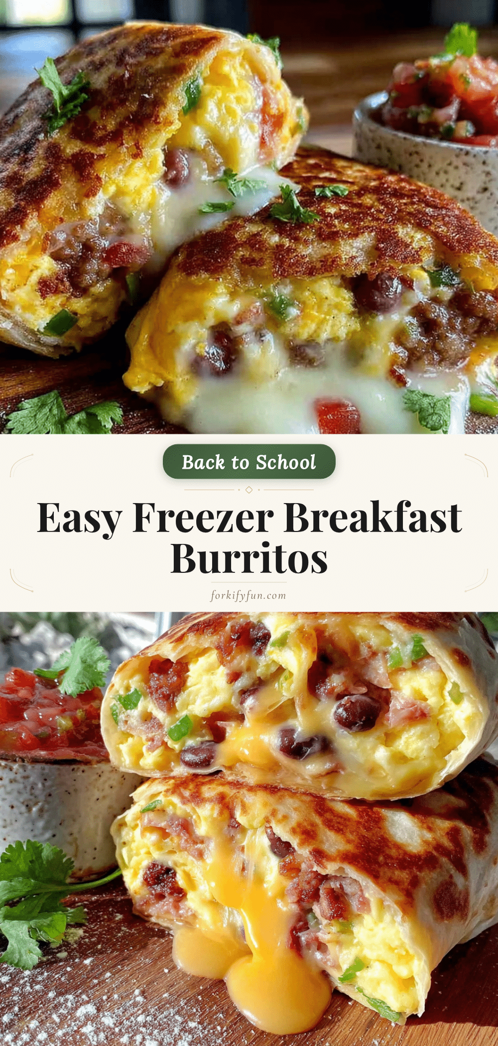 freezer breakfast burritos recipe