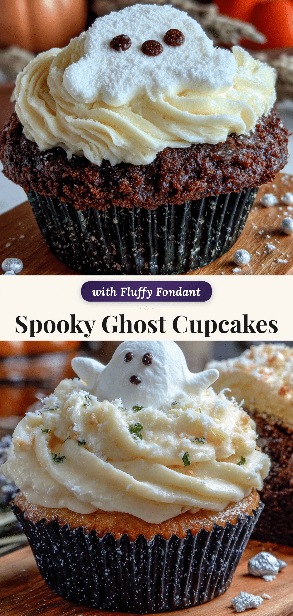 ghost cupcakes recipe
