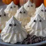 ghost meringue cookies - featured image