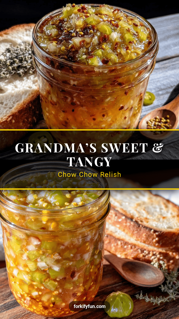 green tomato chow chow relish recipe