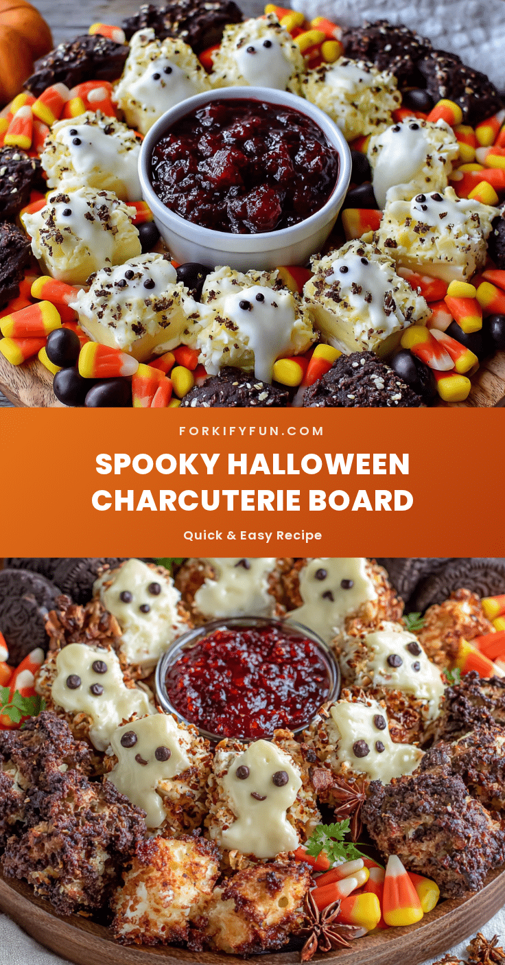halloween charcuterie board with candy corn recipe