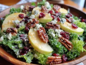 healthy fall harvest salad - featured image