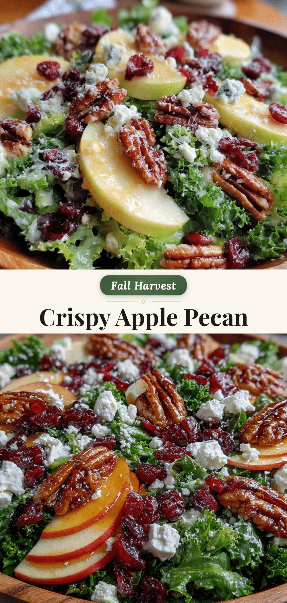 healthy fall harvest salad recipe