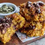 healthy pumpkin oatmeal breakfast cookies - featured image