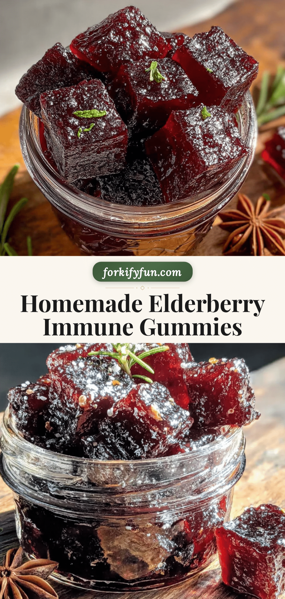 homemade elderberry gummies recipe