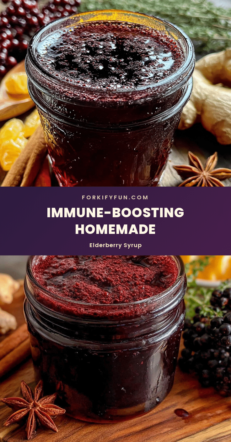 homemade elderberry syrup recipe