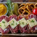 homemade ham and cheese cracker lunchables - featured image