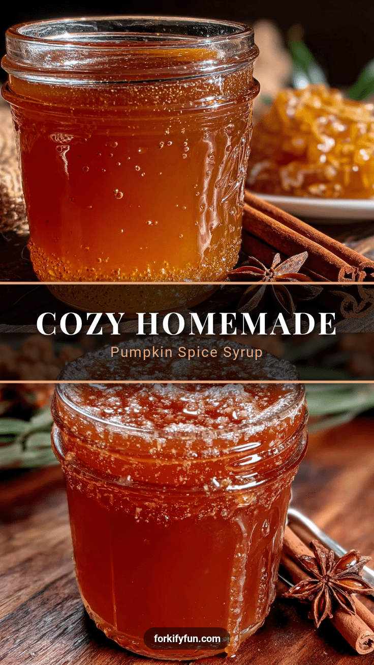 homemade pumpkin spice syrup recipe