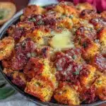 make-ahead cornbread sausage stuffing - featured image