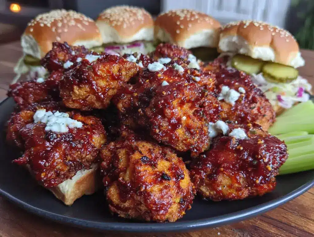 nashville hot chicken bites - featured image