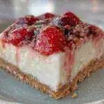 no-bake cheesecake bars - featured image