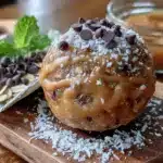 no-bake peanut butter energy balls - featured image