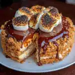 no-bake smores icebox cake - featured image