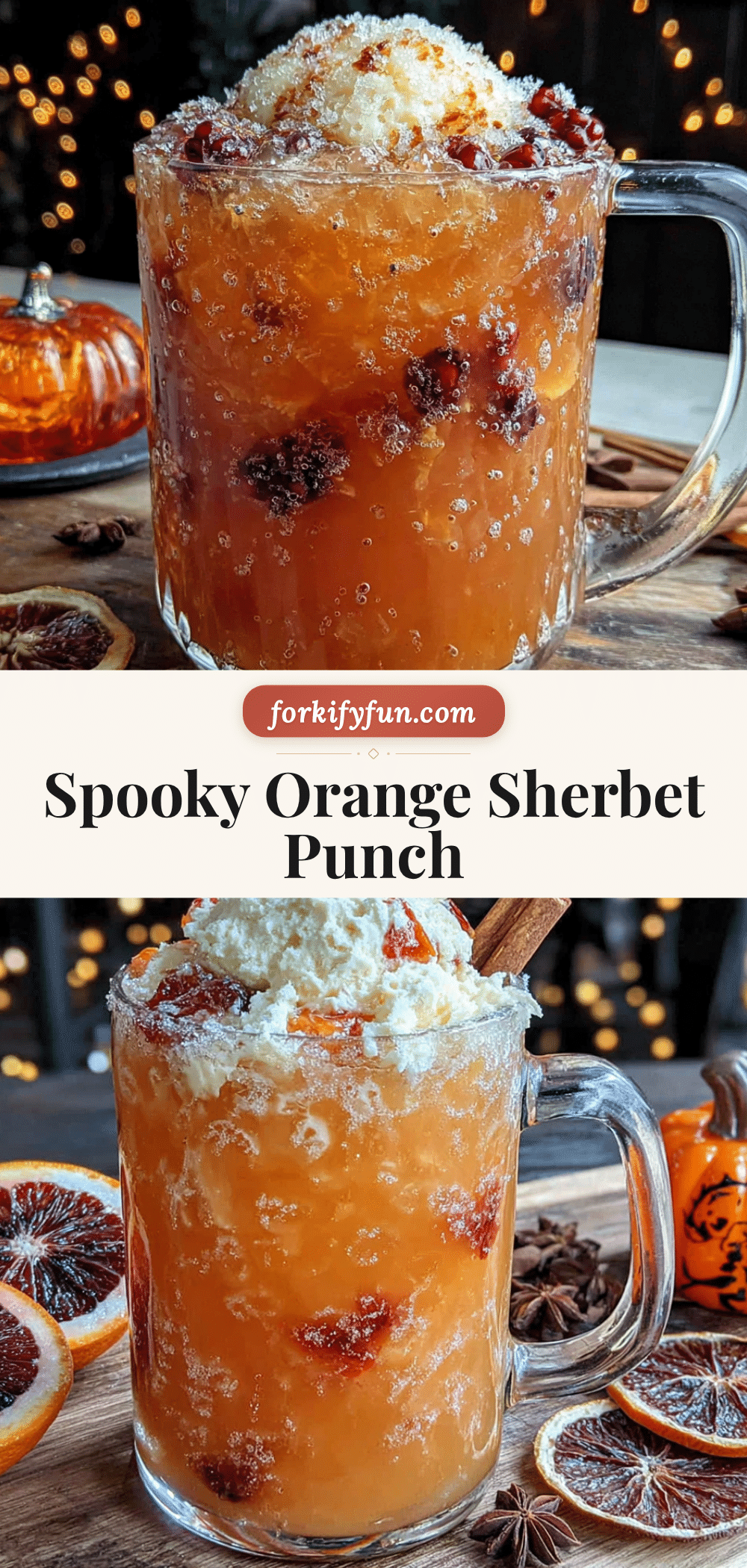 orange halloween punch recipe