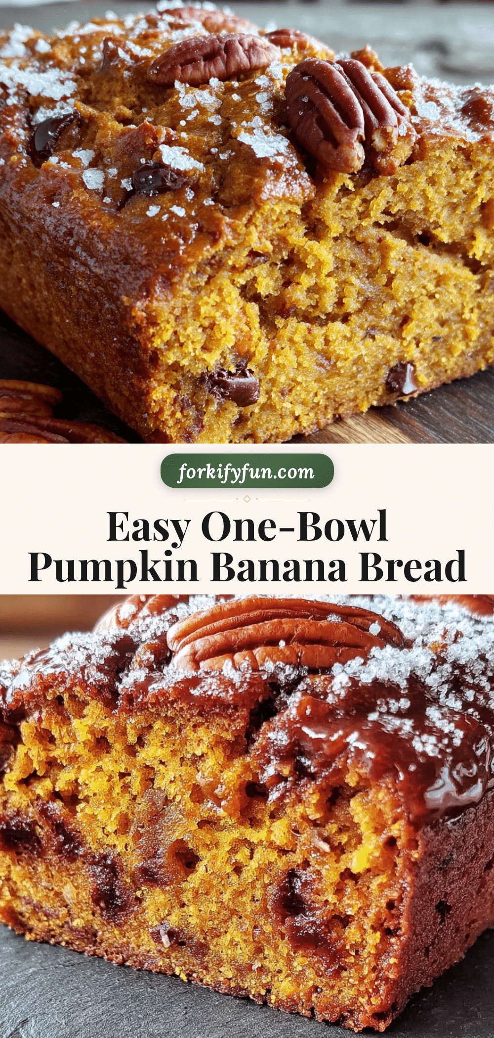pumpkin banana bread recipe