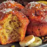 pumpkin banana muffins - featured image