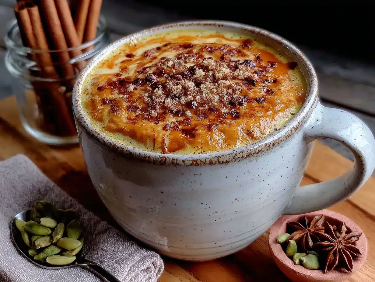 pumpkin chai latte preparation steps