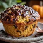 pumpkin chocolate chip muffins - featured image