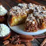 pumpkin coffee cake - featured image