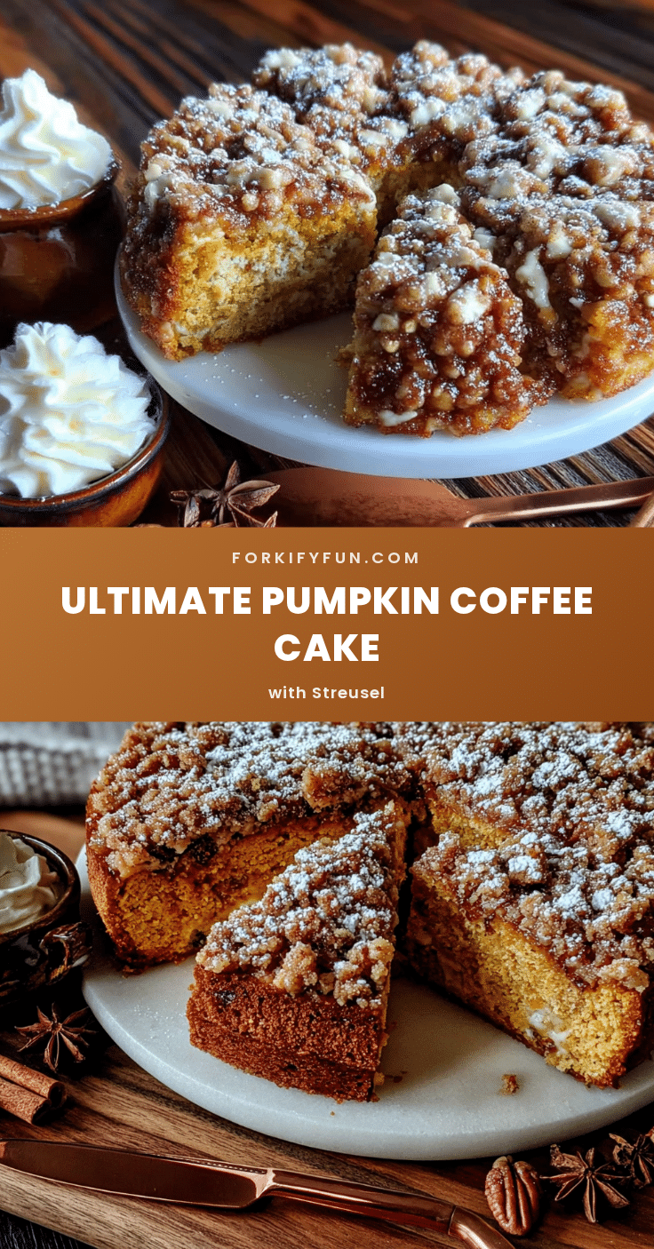 pumpkin coffee cake recipe
