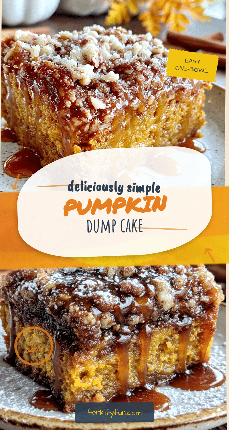 pumpkin dump cake recipe