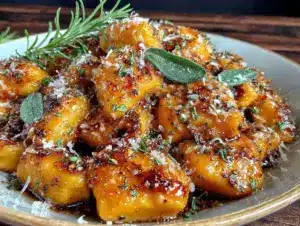 pumpkin gnocchi brown butter sage - featured image