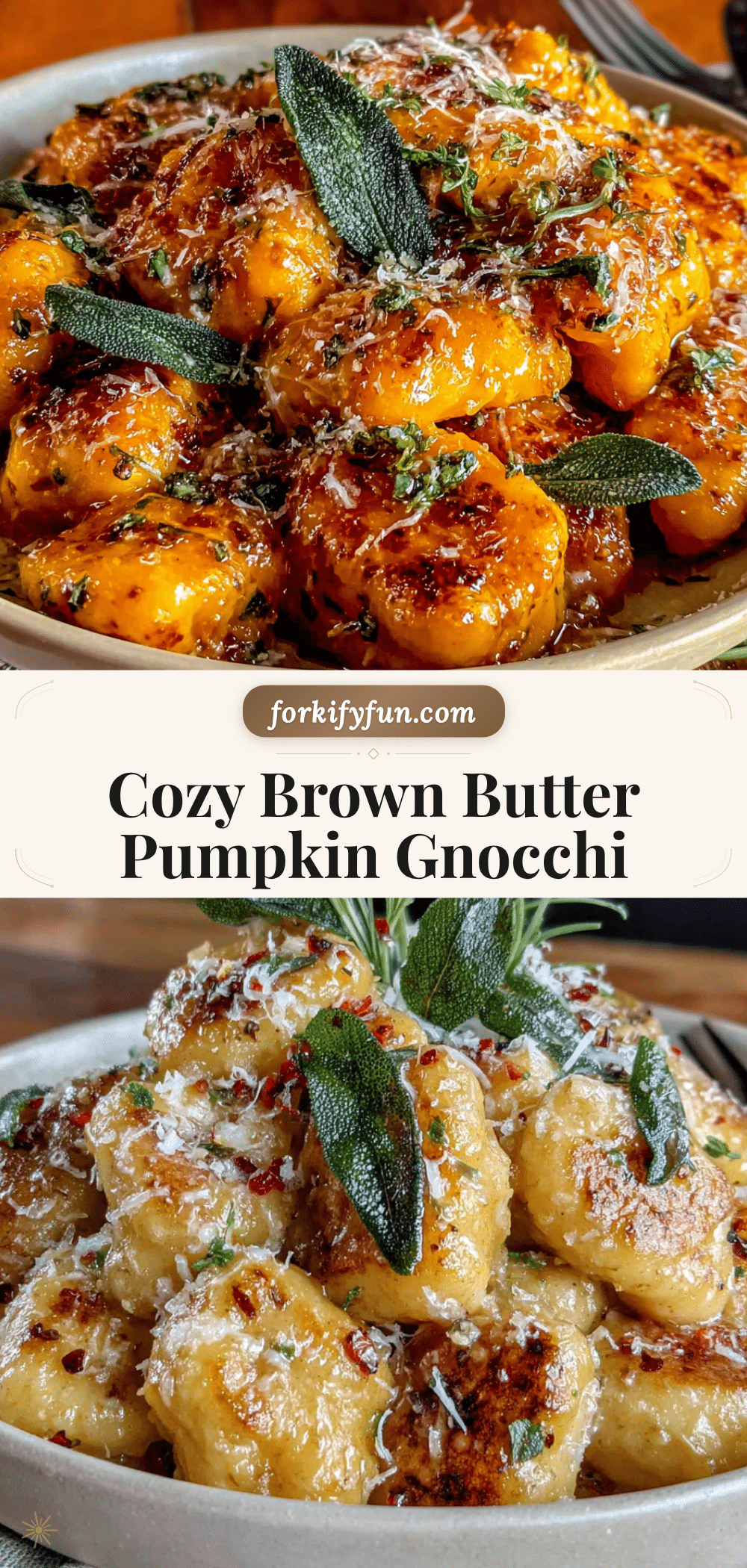 pumpkin gnocchi in brown butter sage sauce recipe