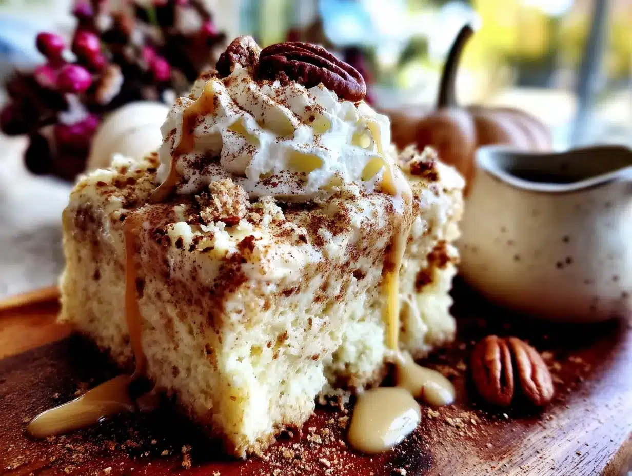 pumpkin tres leches cake preparation steps