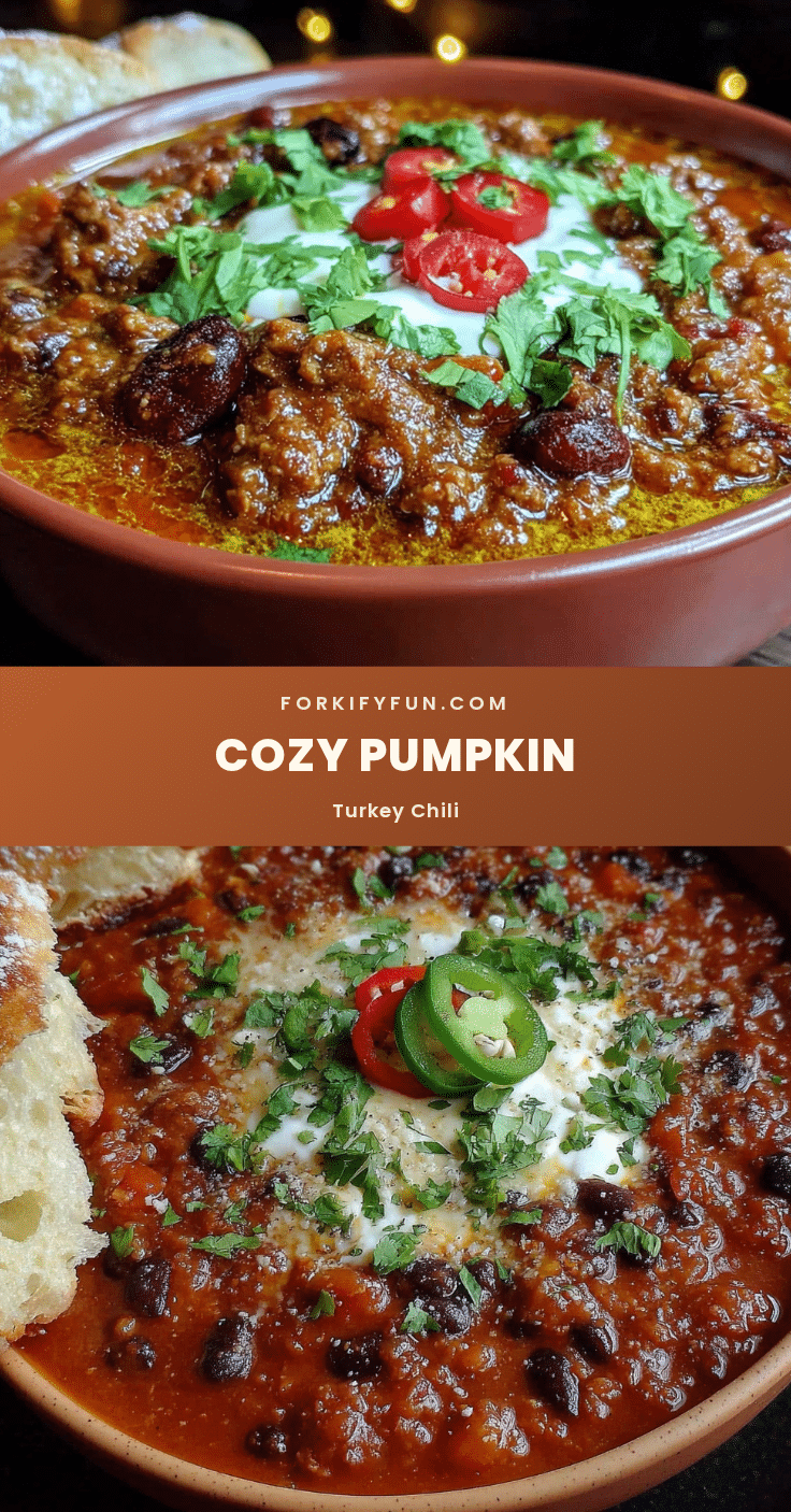 pumpkin turkey chili recipe