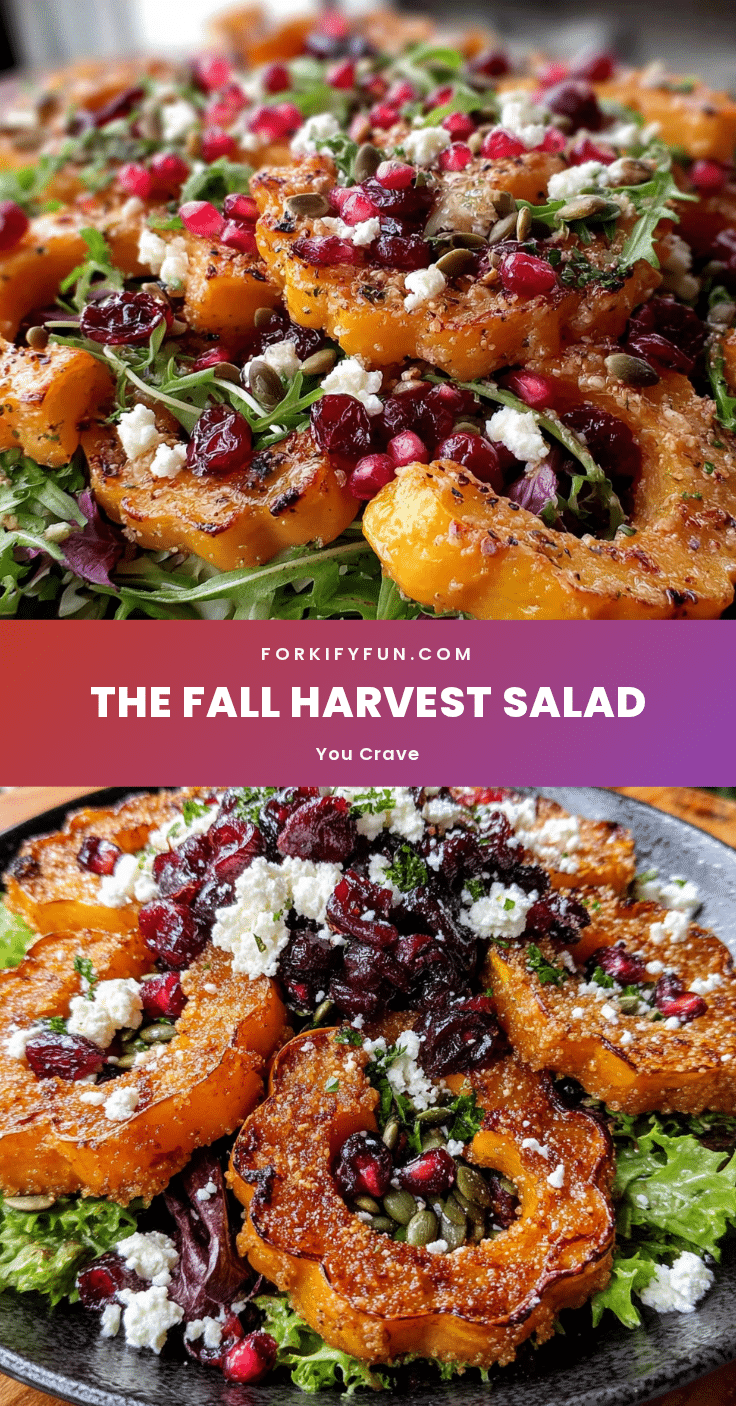 roasted delicata squash and cranberry fall salad recipe