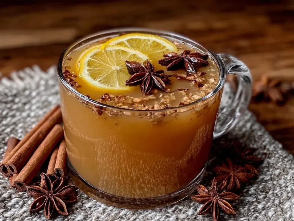 slow cooker spiced apple cider - featured image