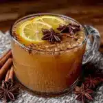 slow cooker spiced apple cider - featured image