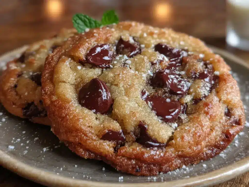 small-batch chocolate chip cookies for two - featured image