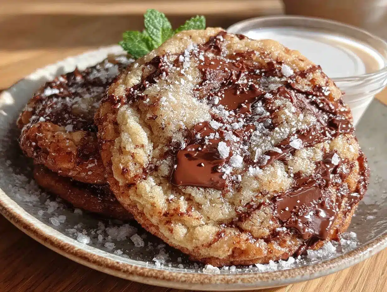 small-batch chocolate chip cookies for two preparation steps