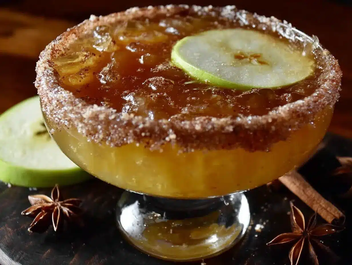 spiced apple cider margarita preparation steps